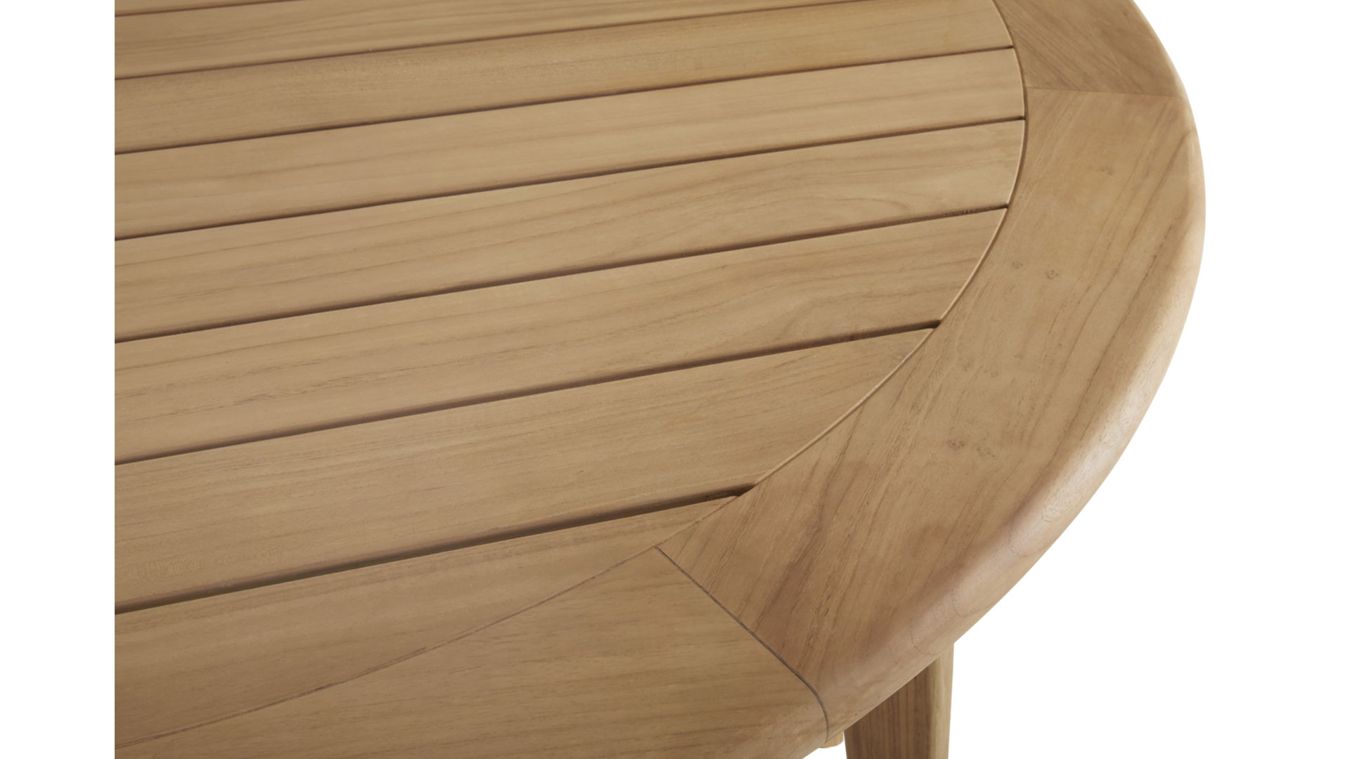 Lilja matbord runt teak 165cm