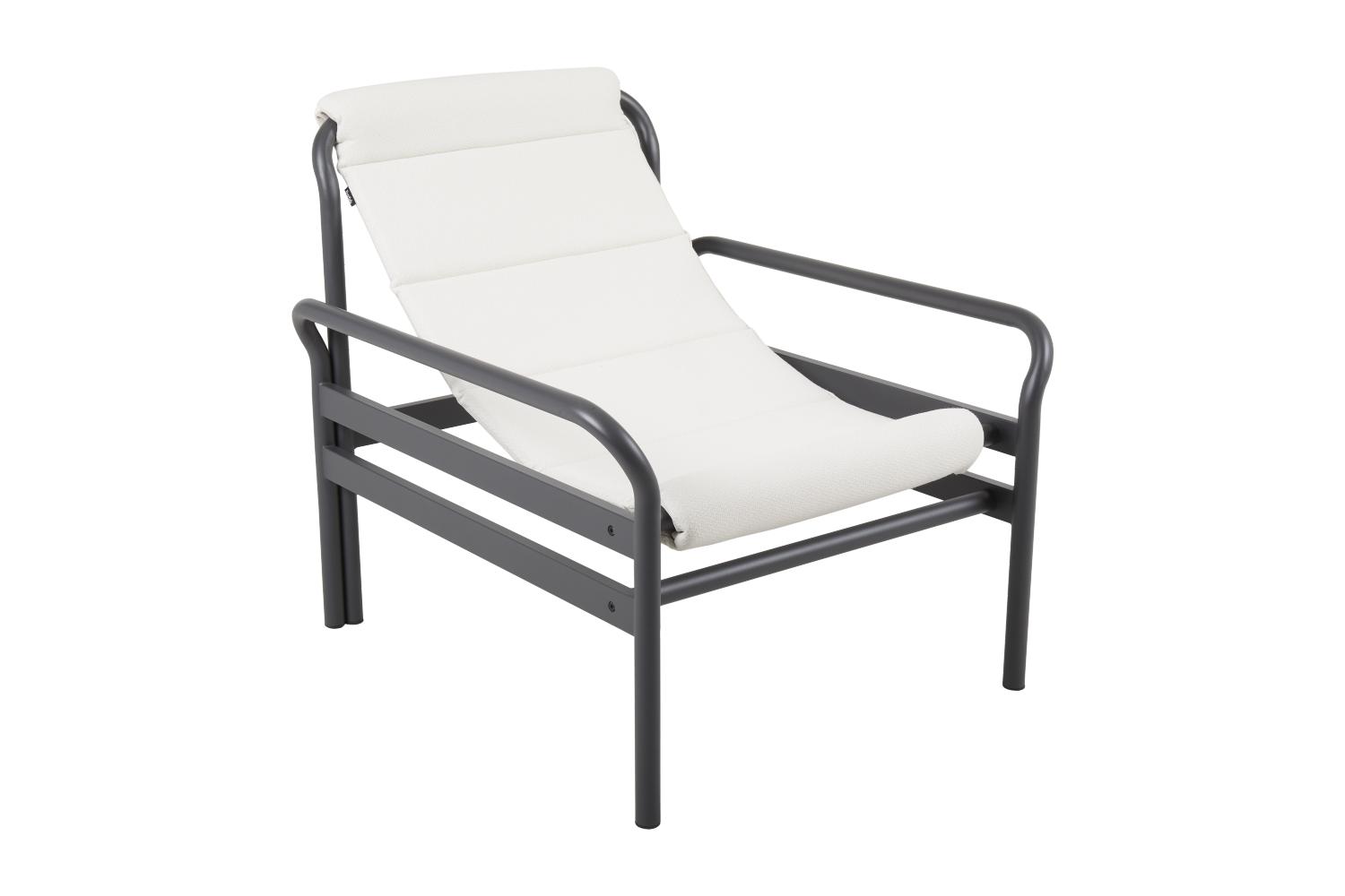 Sling fåtölj antracit/vanilla white