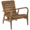Lilja loungefåtölj teak/teak