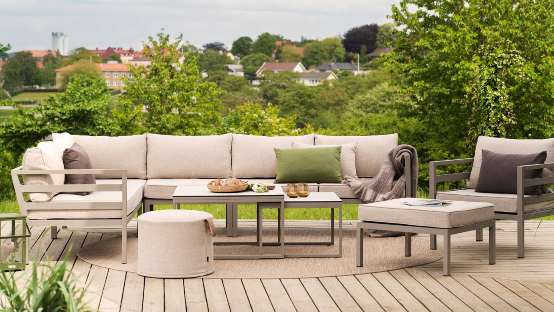 Weldon fåtölj khaki