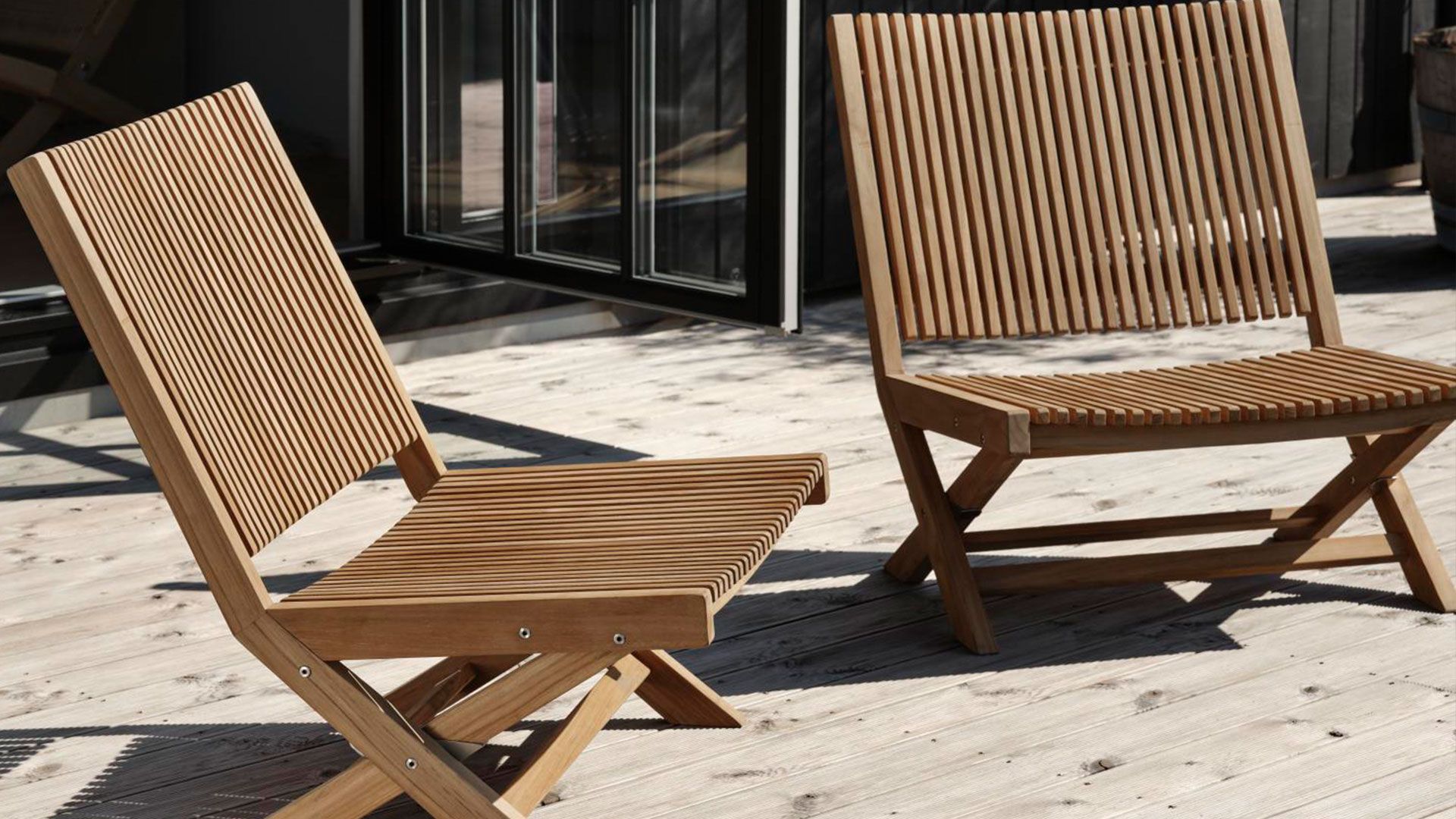 Julita loungefåtölj teak