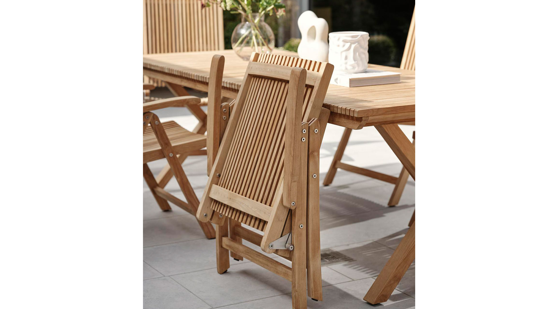 Julita positionsstol teak