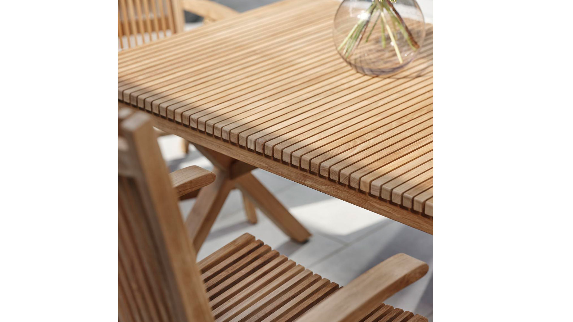 Julita positionsstol teak