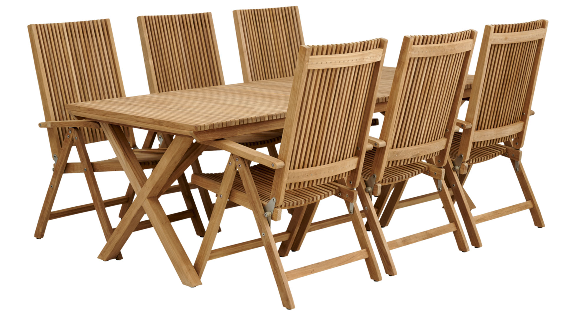 Julita positionsstol teak