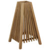 BR-4498_1 Julita lampskärm teak H68cm