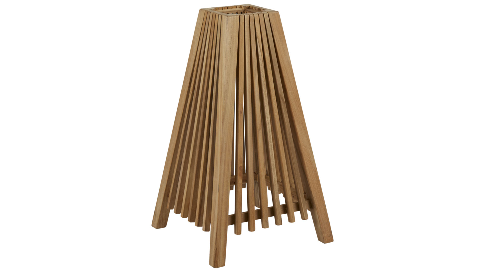 BR-4498_1 Julita lampskärm teak H68cm