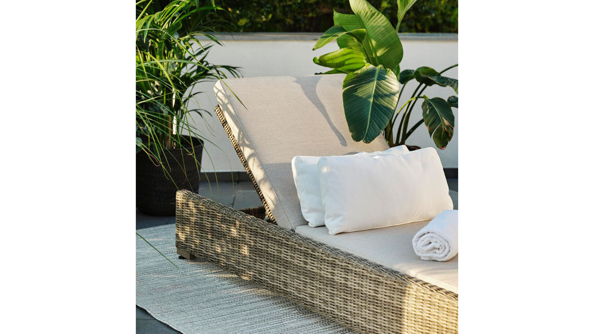 Ninja solsäng rustik inkl.dyna