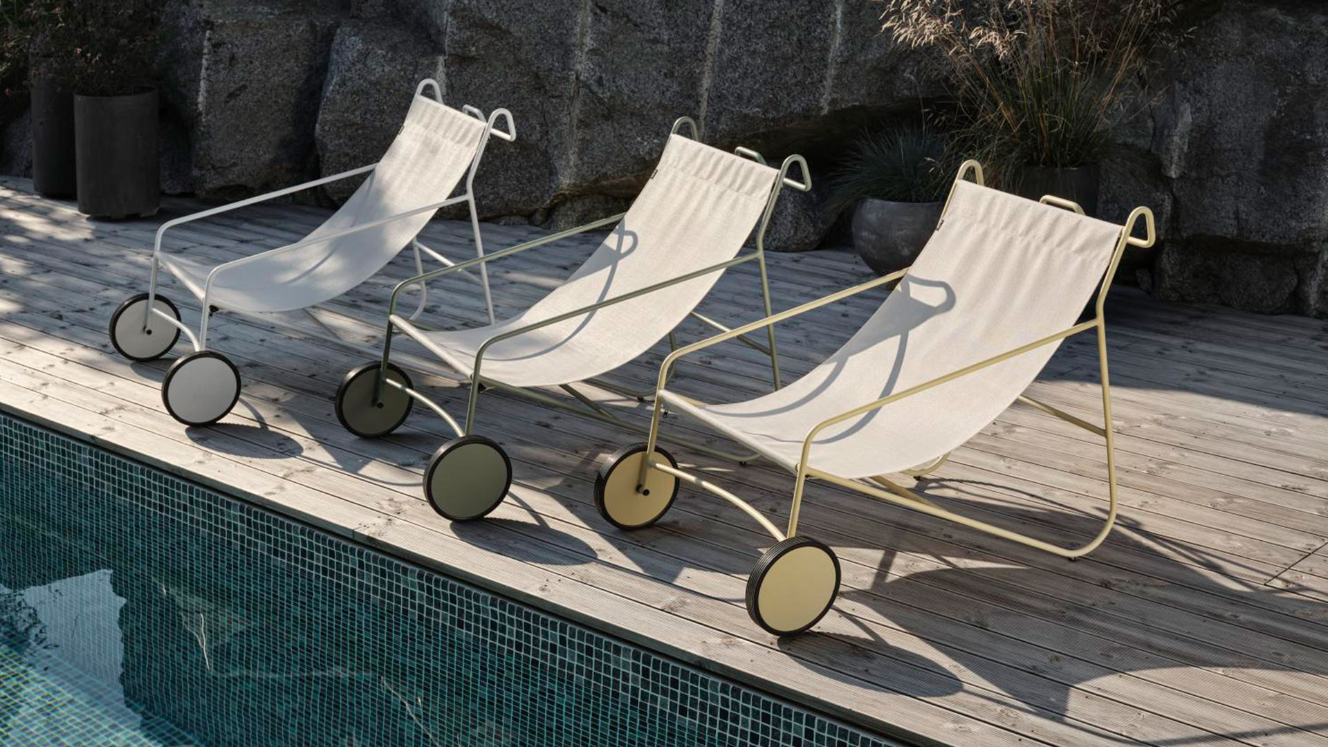 Poul chair loungefåtölj grön