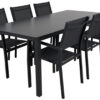Rana matbord svart 200cm