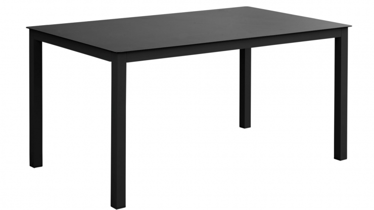 BR-5187-80-81 Rana matbord svart 150cm