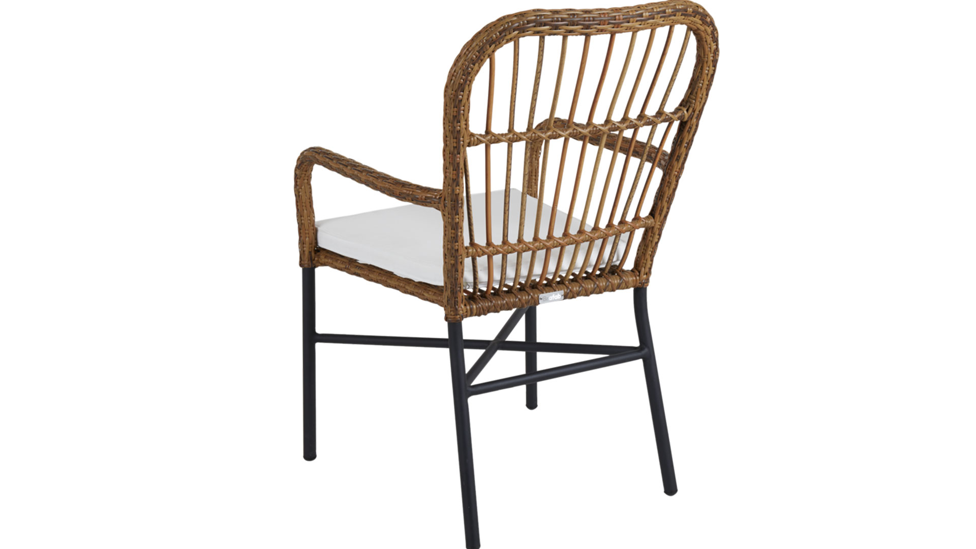 Anemon matstol brun/vit