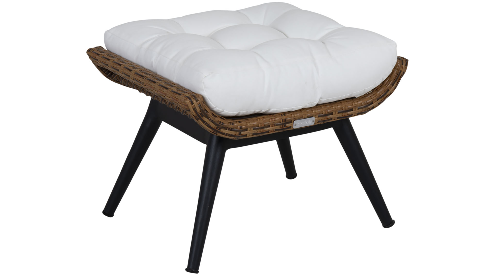 Covelo fotpall natur/svart/vit