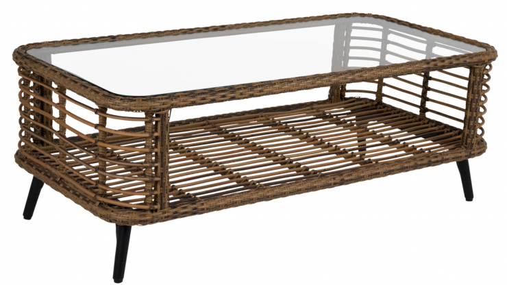 BR-5397-65 Covelo soffbord natur/svart/glas