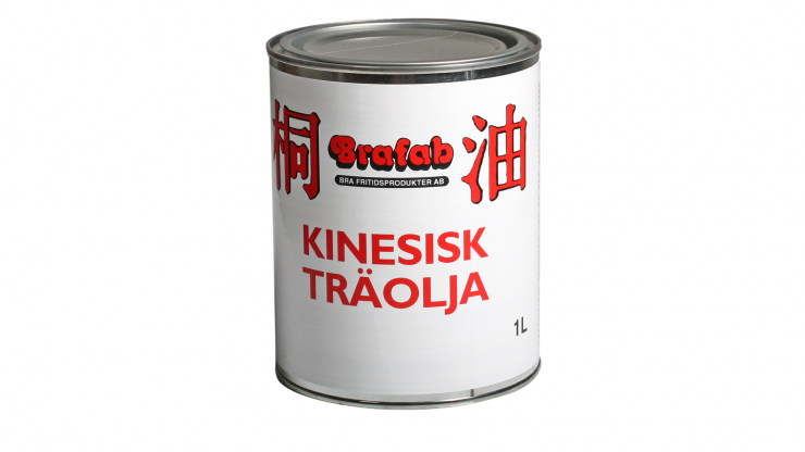 Brafab kinesisk träolja 1L