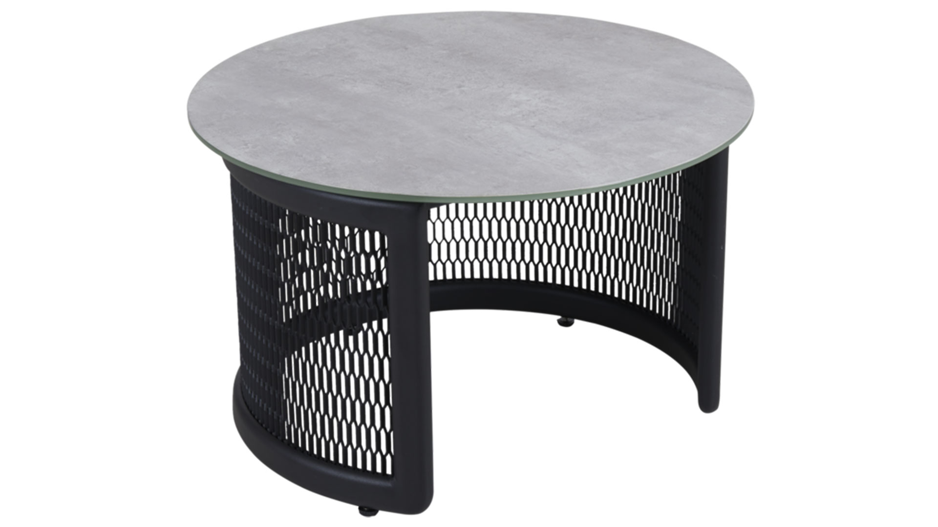 Virgo soffbord svart/grå 60cm