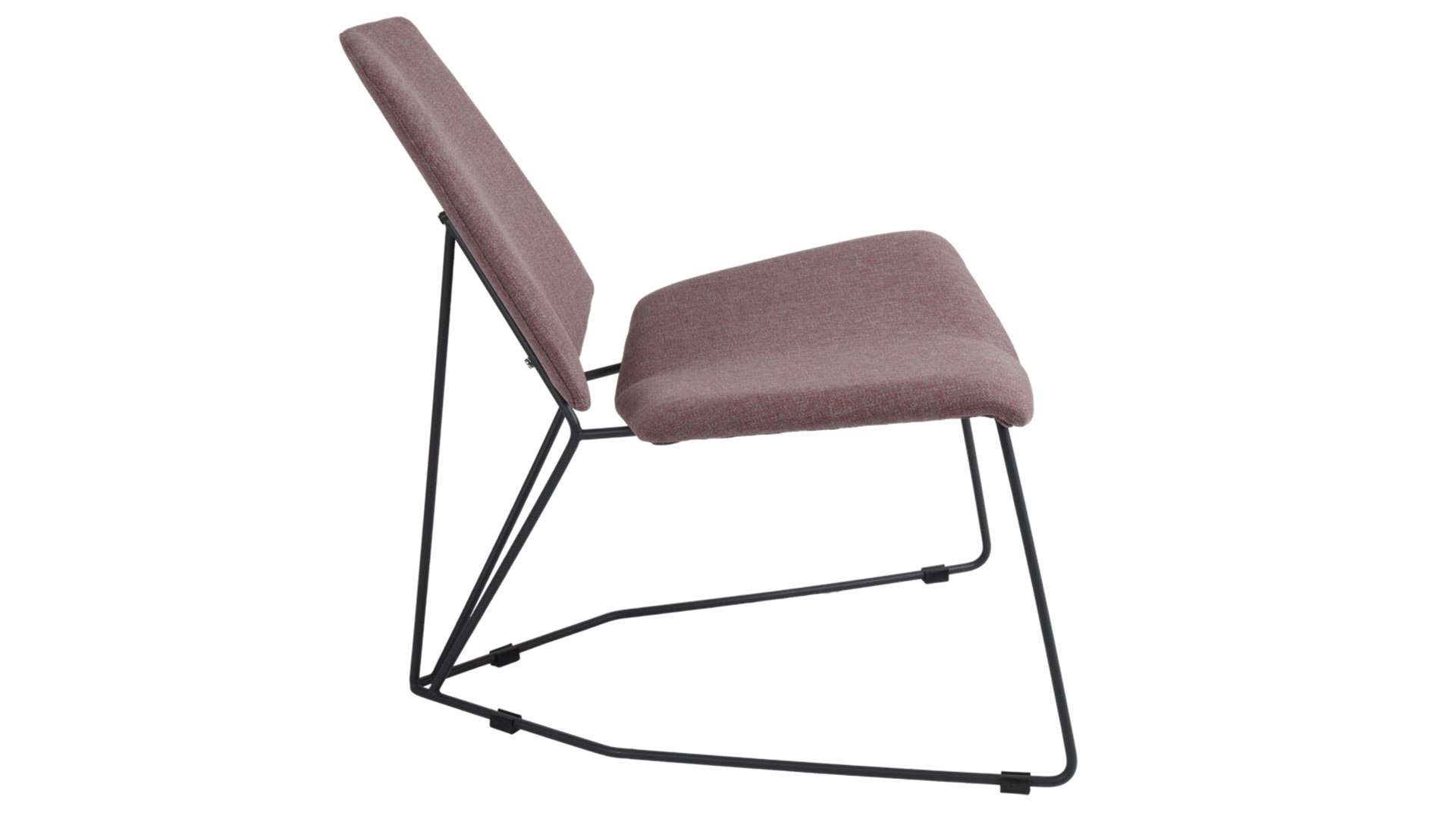 Pollux fåtölj antracit/peony