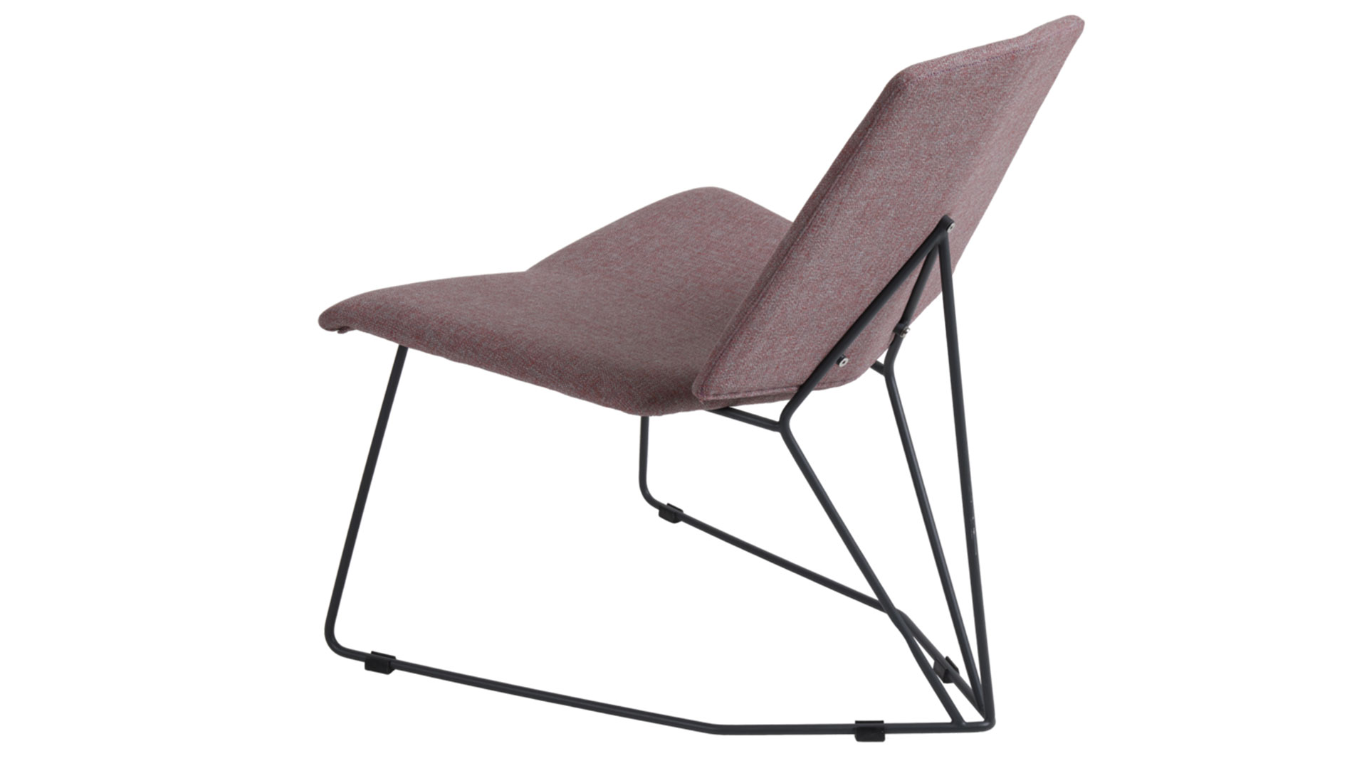 Pollux fåtölj antracit/peony