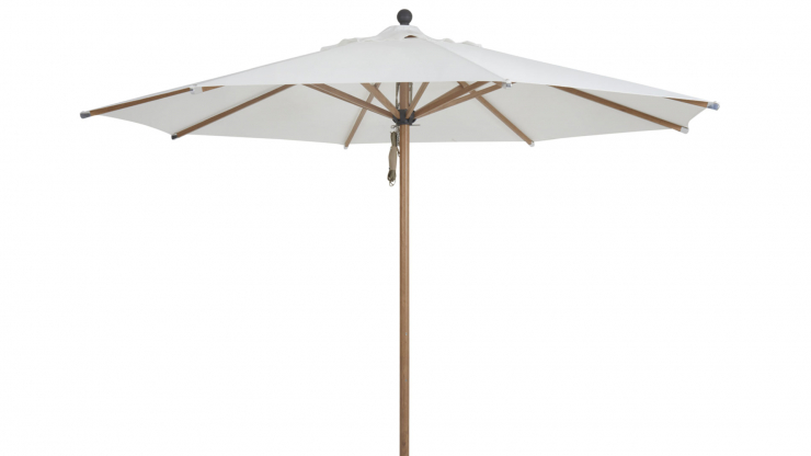 Paliano parasoll natur/trä 300cm