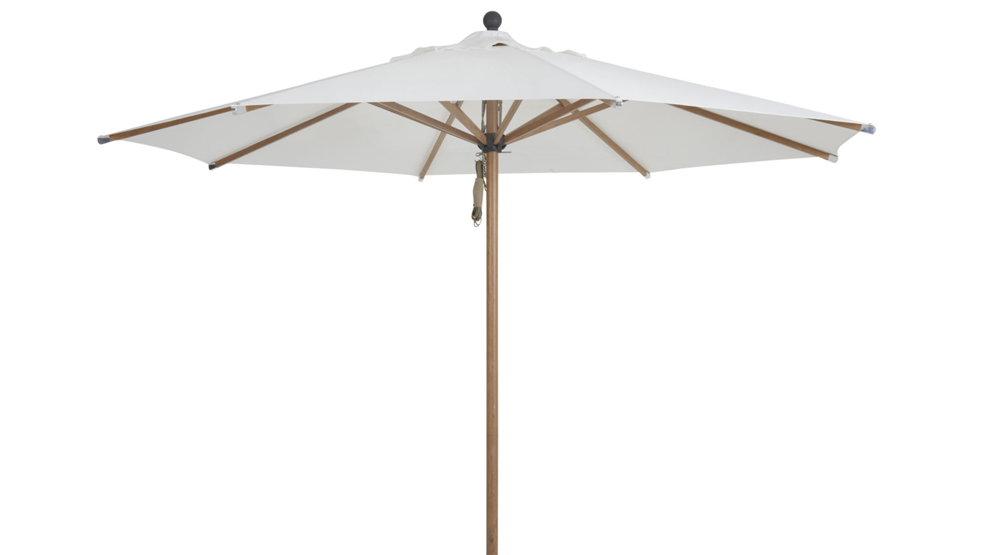 Paliano parasoll natur/trä 300cm