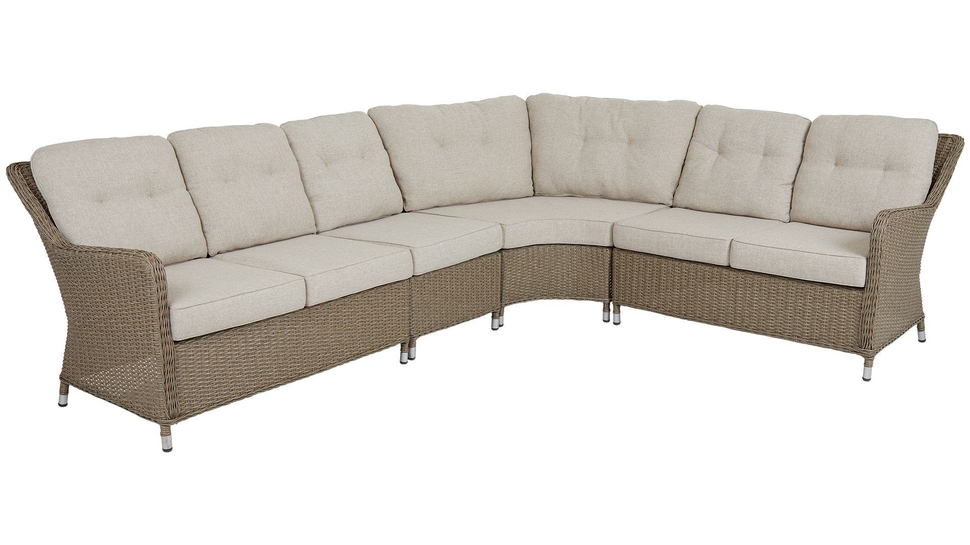 Hornbrook loungesoffa beige
