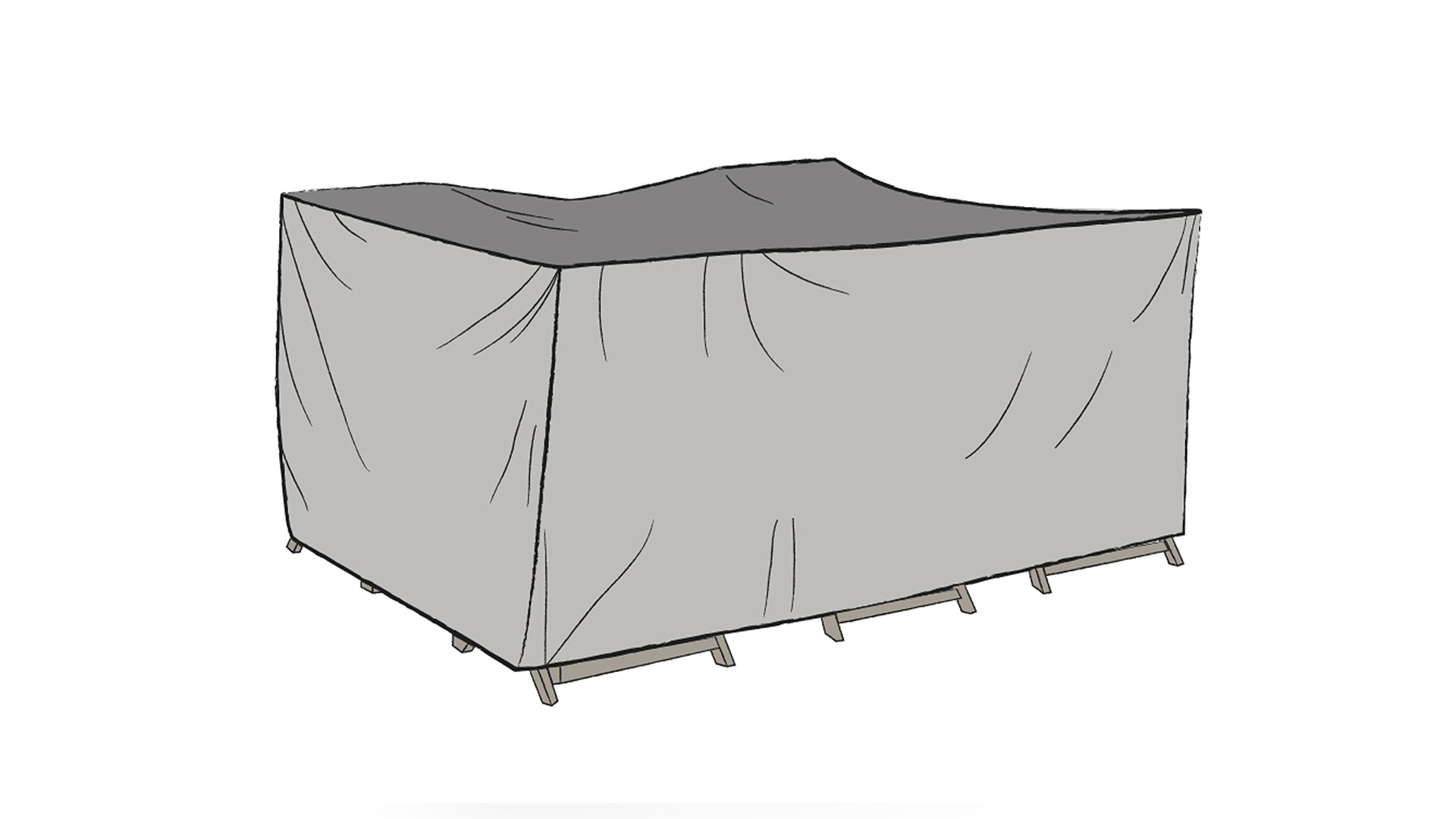 Möbelskydd matgrupp 215x150cm