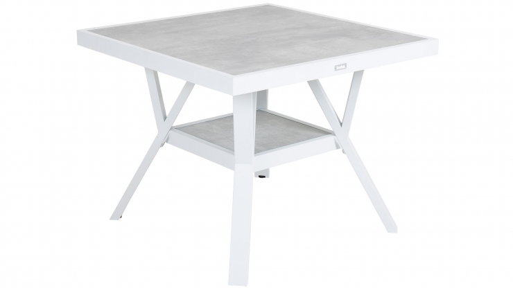 Samvaro soffbord hög vit 90cm