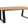 Laurion soffbord teak/svart 130cm
