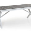 Hillmond matbord vit/grå 240cm