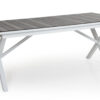 Hillmond matbord vit/grå 240cm
