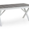 Hillmond matbord vit/grå 160cm