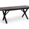 Hillmond matbord svart/grå 160cm