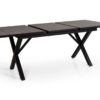 Hillmond matbord svart/grå 160cm
