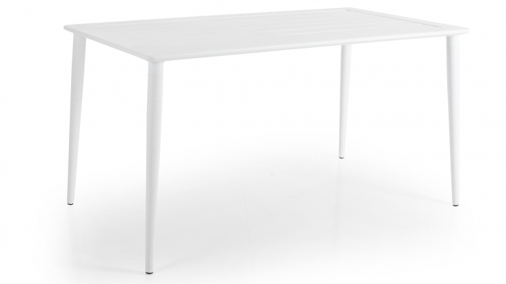 Nimes matbord vit 140cm