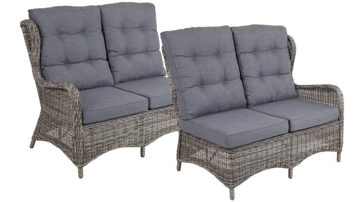 Rosita avslutsdel grå höger/vänster