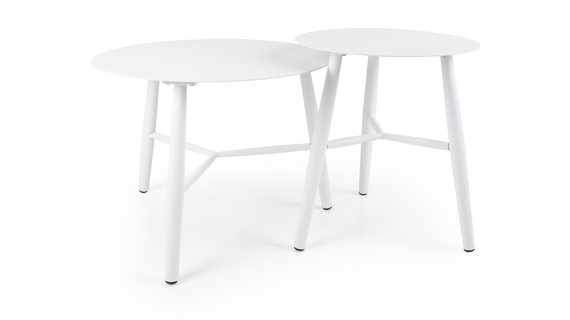 Vannes sidobord vit 45cm