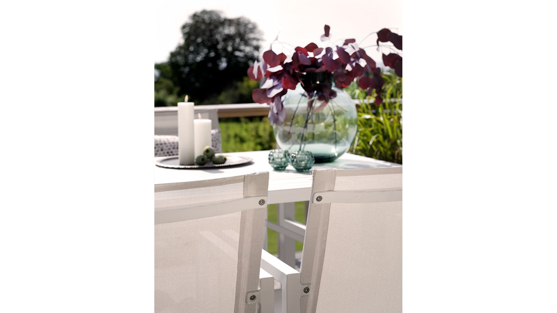 Vevi matbord vit 230cm