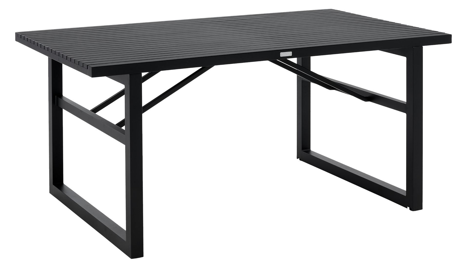 Vevi matbord svart 160cm