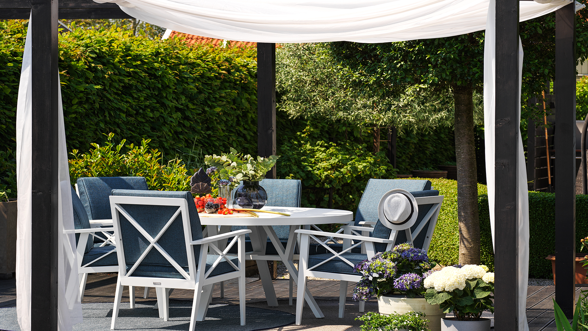 Sottenville karmstol vit