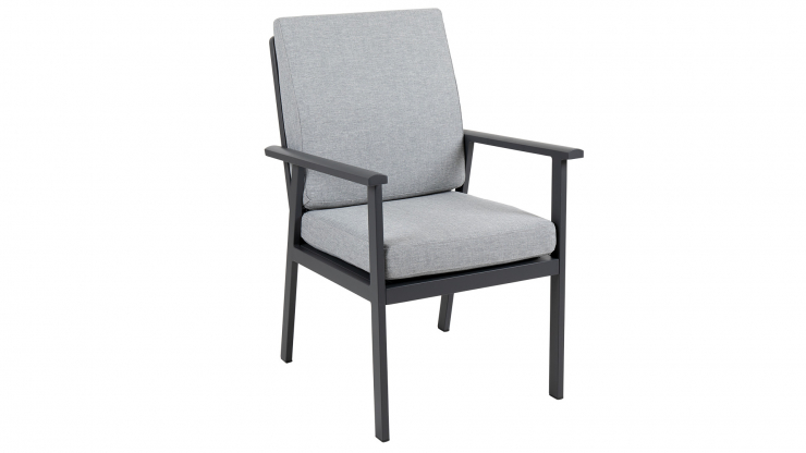 Samvaro karmstol grå