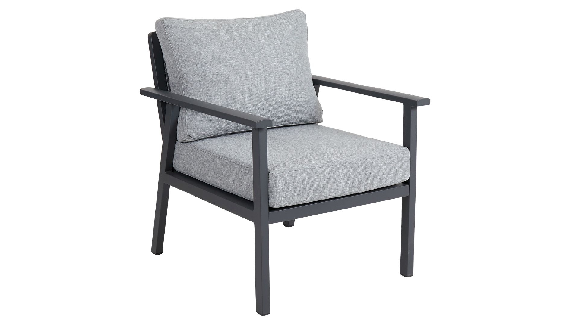 Samvaro fåtölj hög grå