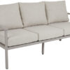 Samvaro 3-sits soffa hög khaki