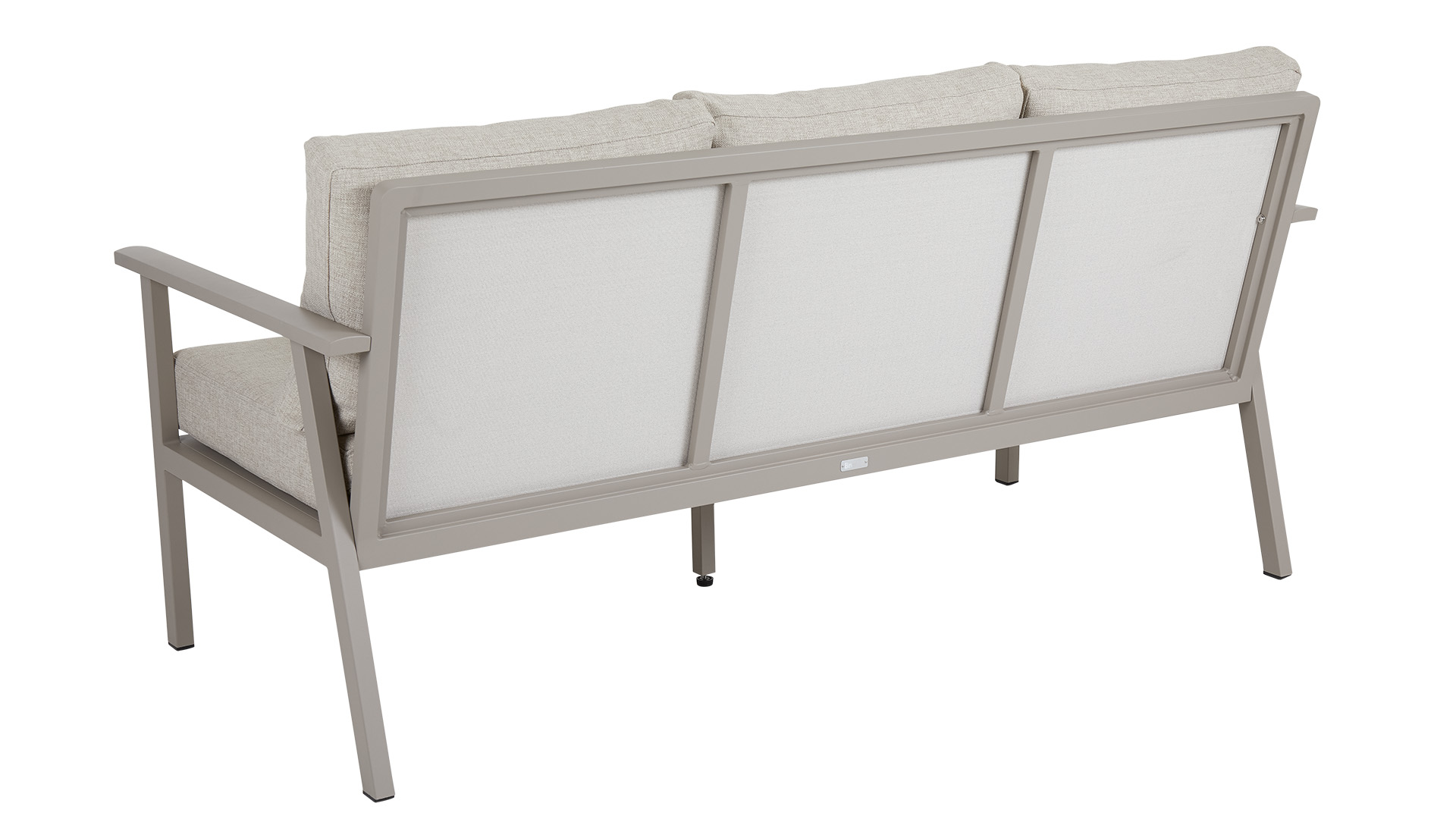 Samvaro 3-sits soffa hög khaki