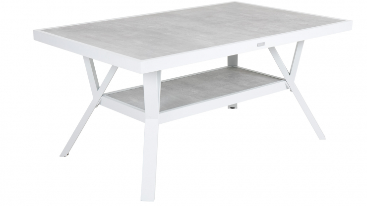 Samvaro soffbord hög vit 140cm