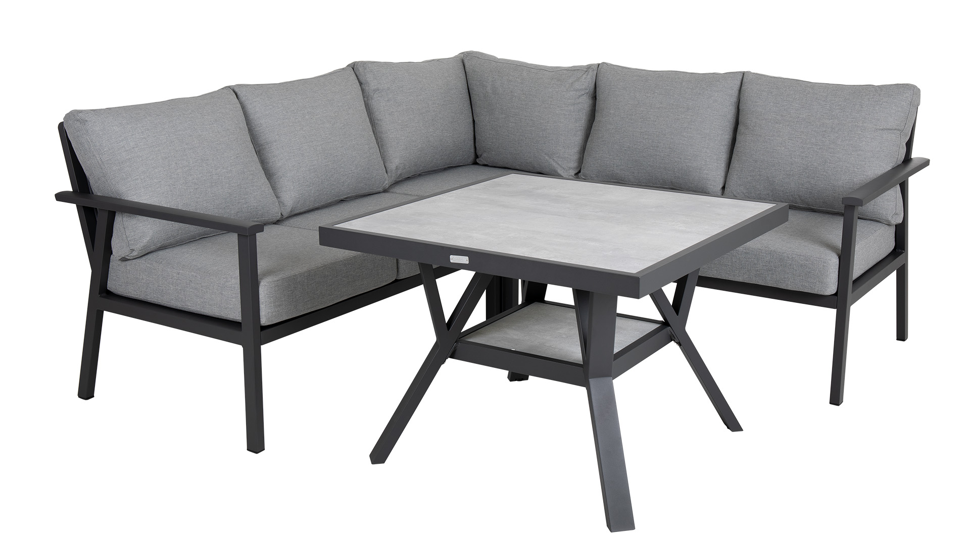 Samvaro soffbord hög grå 90cm