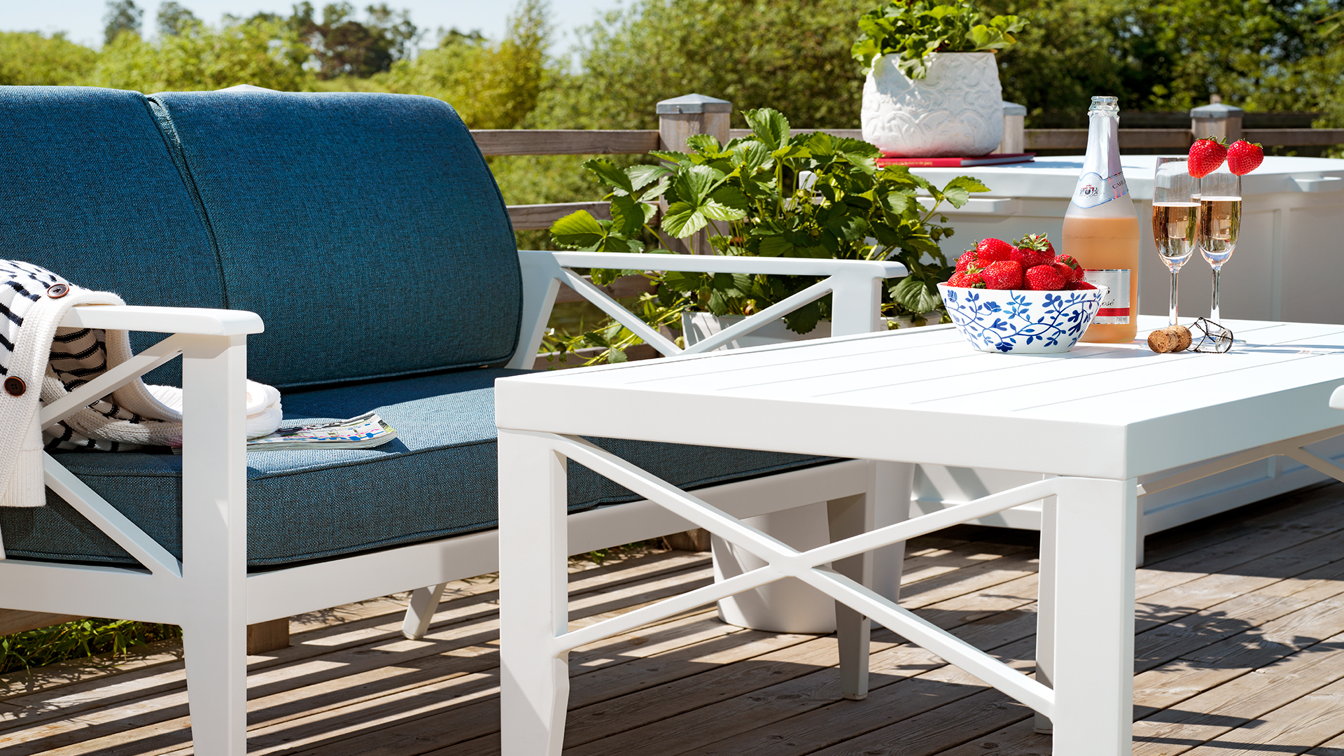 Sottenville soffa 2,5 sits vit