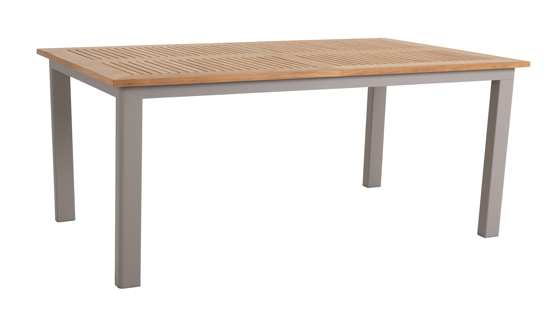 Lyon matbord khaki/teak 224/304cm