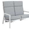 Belfort 2-sits soffa hög rygg vit