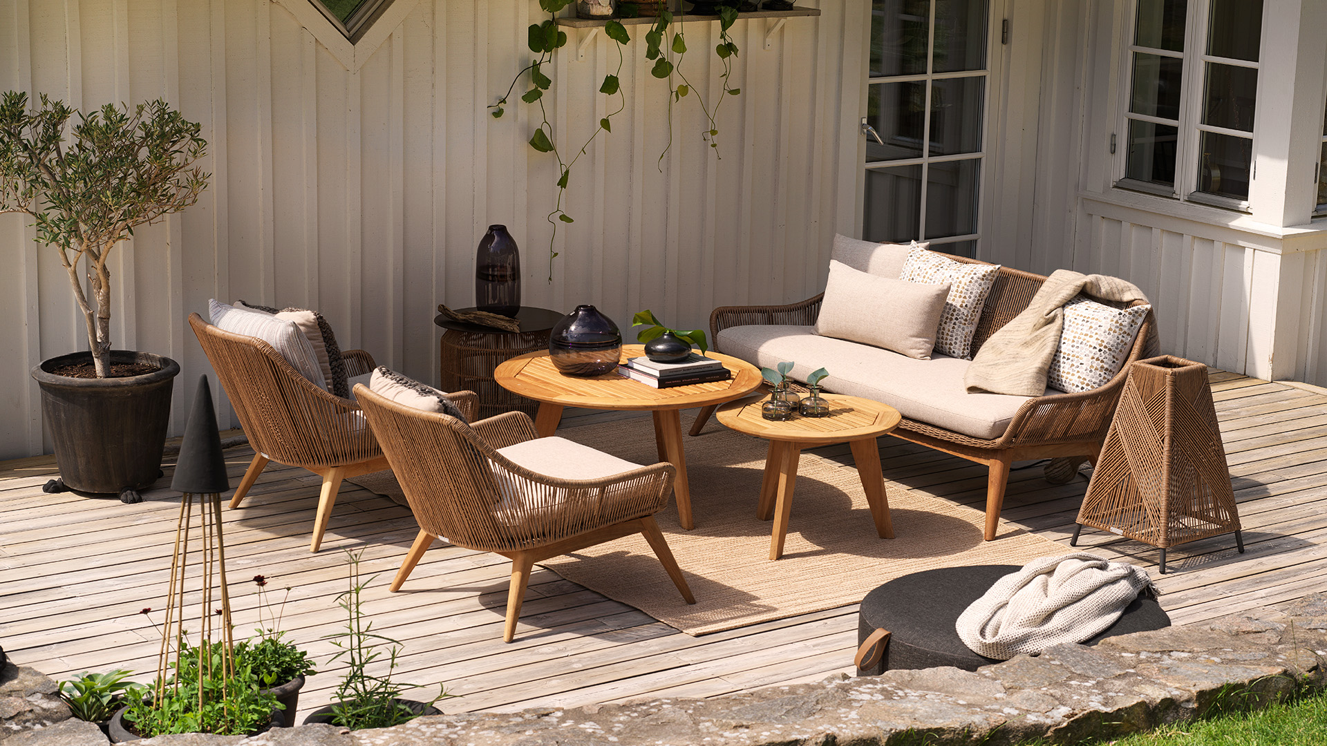 Hassel 2,5 sits soffa natur inkl. dyna