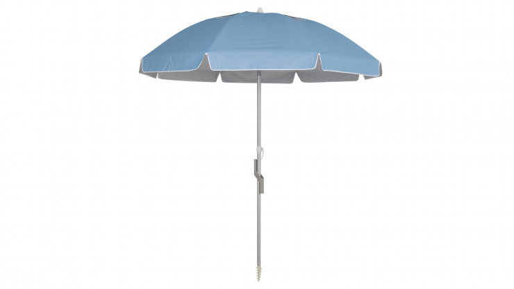 Soda parasoll blå