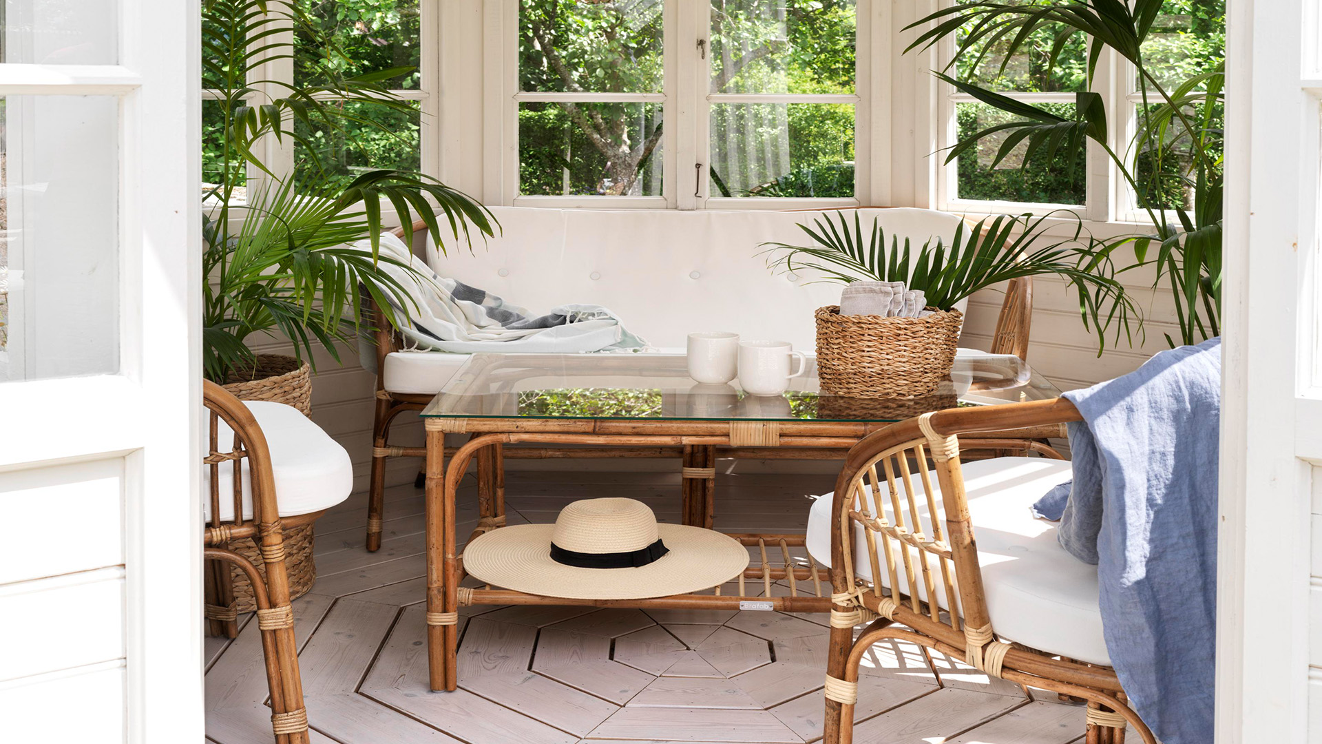 Astrakan 2-sits soffa rotting natur